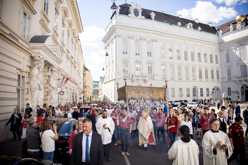 Fronleichnam 2026 / Erzdiözese Wien/Schönlaub